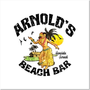 Arnold's Beach Bar // 80s Vocation Posters and Art